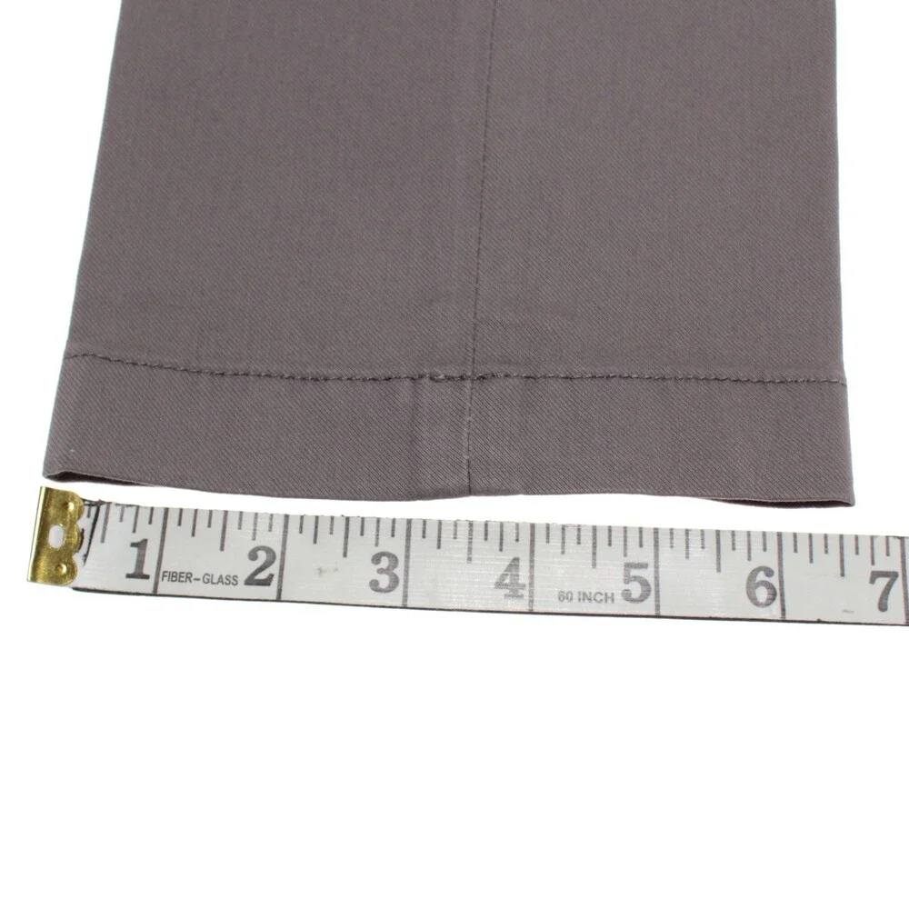 Hilti NWT Tilo I Slim Straight Chinos / Casual Pants Size 48 (US 32) Gray Cotton